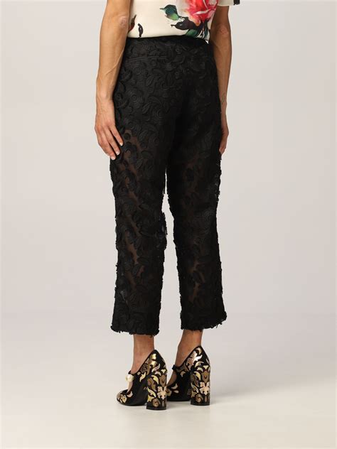 dolce & gabbana women's trousers